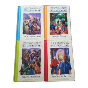 Strange Museum Master Readers Complete Book Set 1-4 With Box Hooked On Phonics!